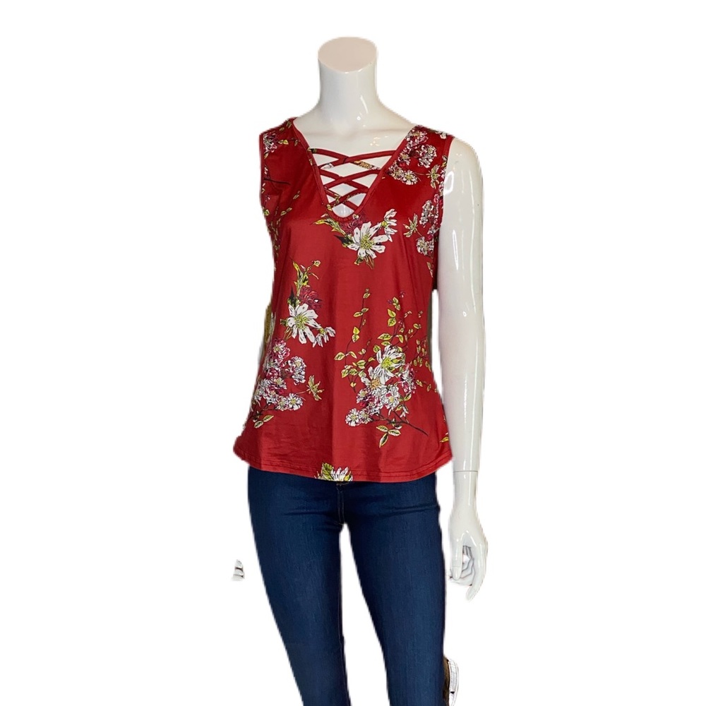 Floral Tank Top